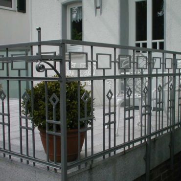 Geschmiedetes Balkongeländer